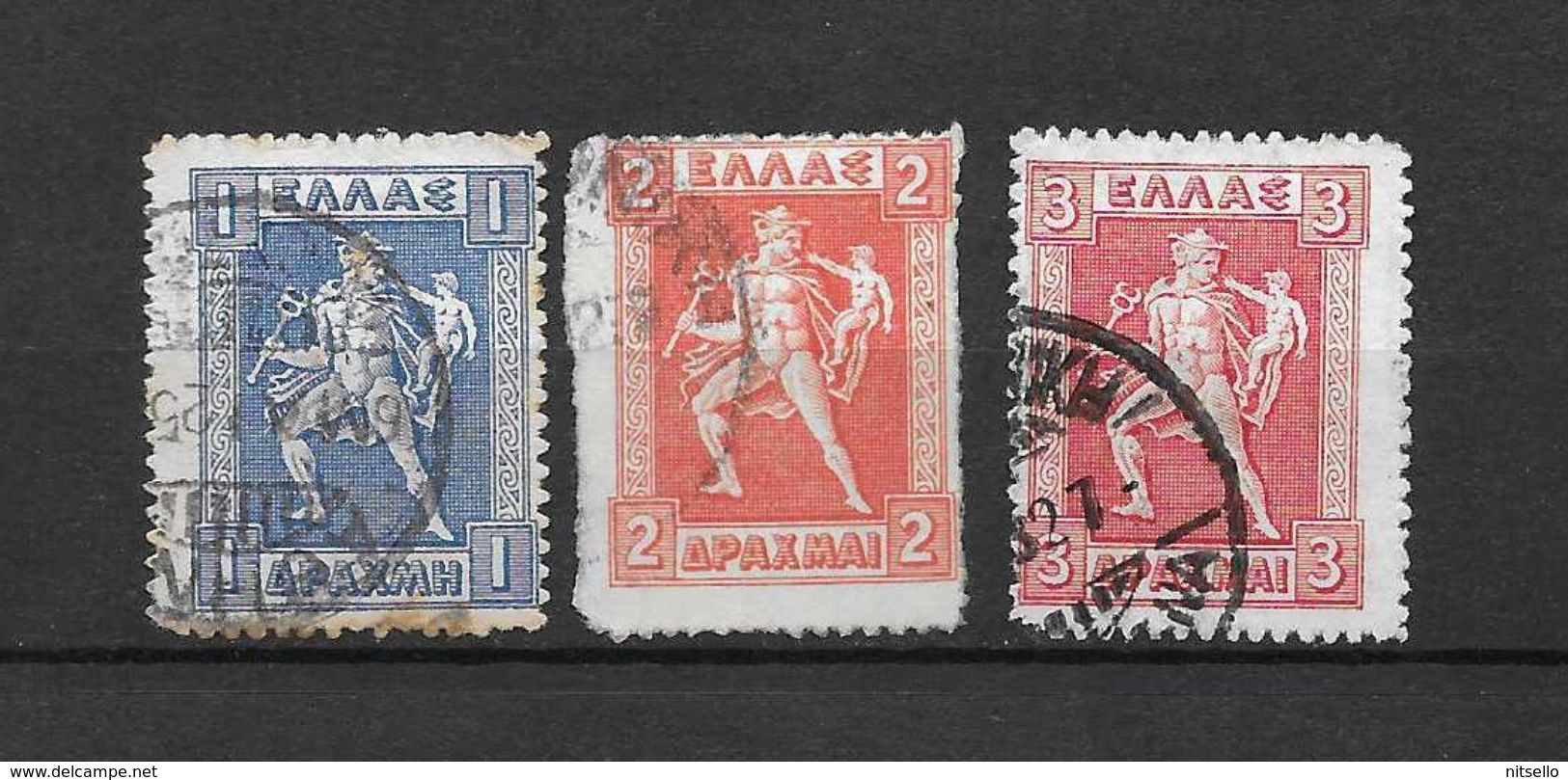 LOTE 1605  ///  GRECIA    YVERT Nº:  189/191    ¡¡¡¡ LIQUIDATION !!!! - Used Stamps