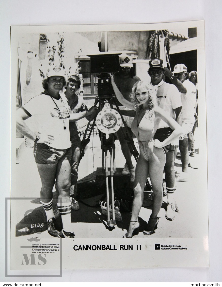 1984 20th Century Fox Press Photo - Cannonball Run II - Farrah Fawcett - Photos