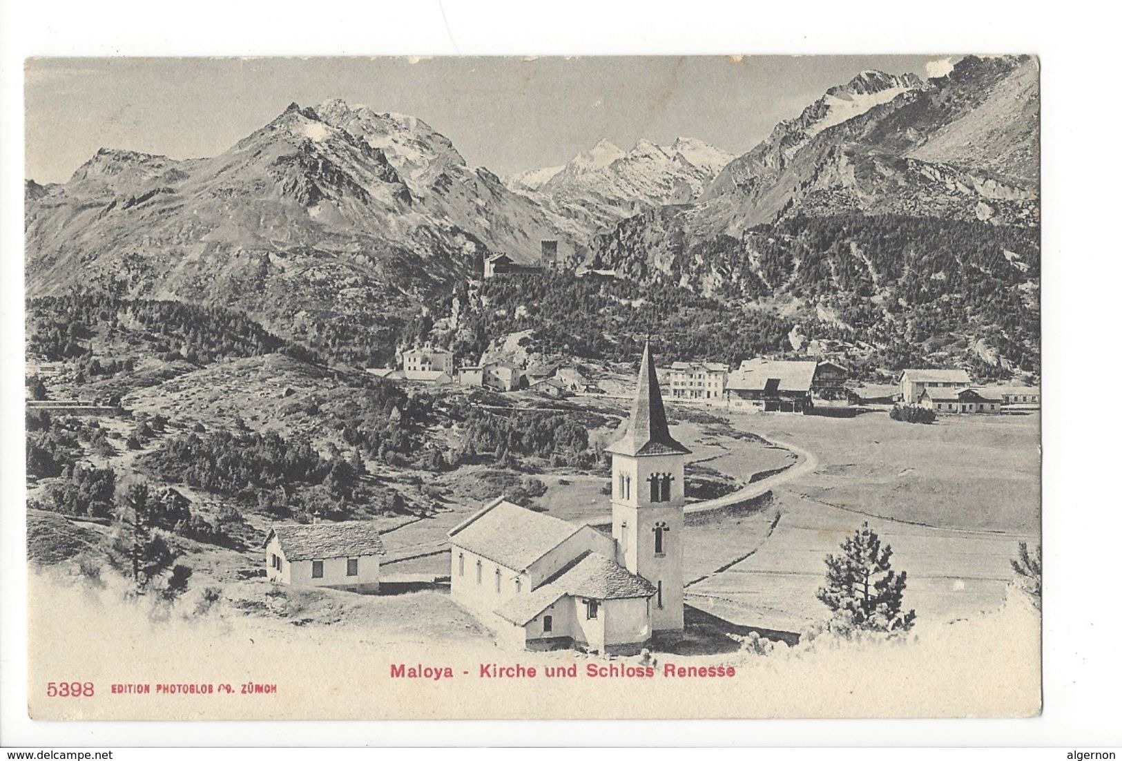 19221 - Maloya Kirche Und Schloss Renesse - Autres & Non Classés