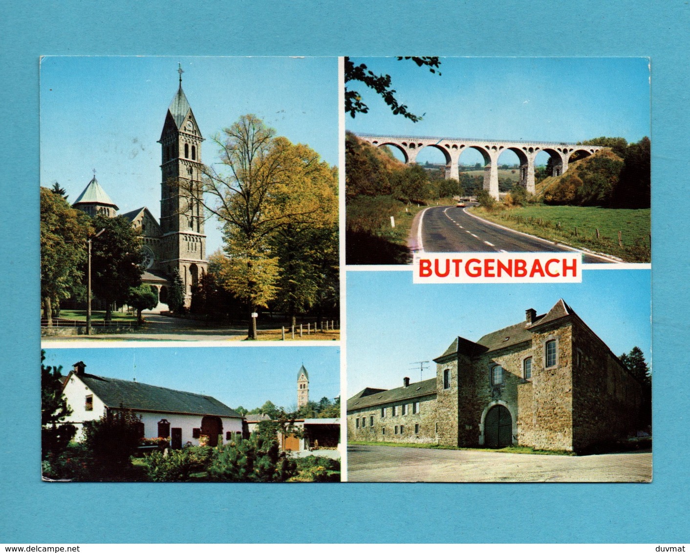 Belgique Province De Liege Butgenbach Buetgenbach Carte Postale Multivues - Butgenbach - Buetgenbach