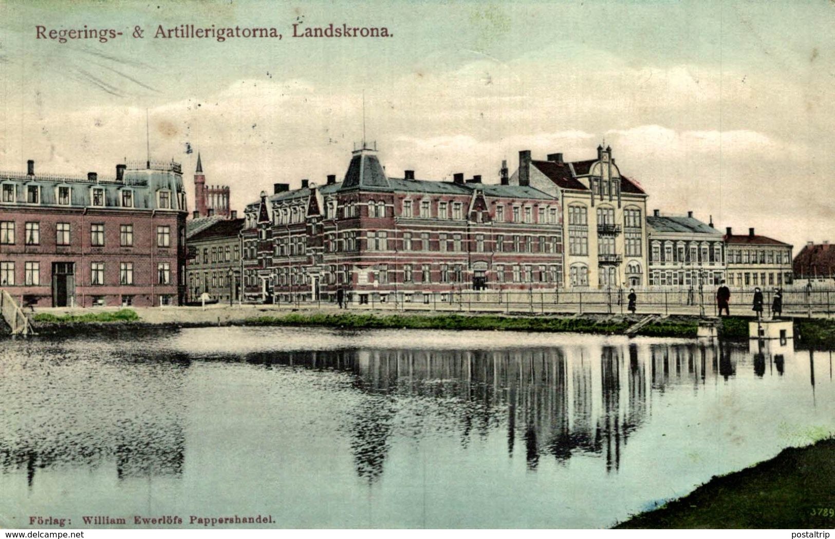 REGERINGS ARTILLERIGATORNA LANDSKRONA  SUEDE SUECIA SVERIGE SWEDEN - Schweden