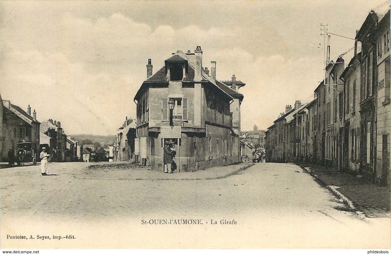 VAL D'OISE SAINT OUEN L'AUMONE  La Girafe - Saint-Ouen-l'Aumône