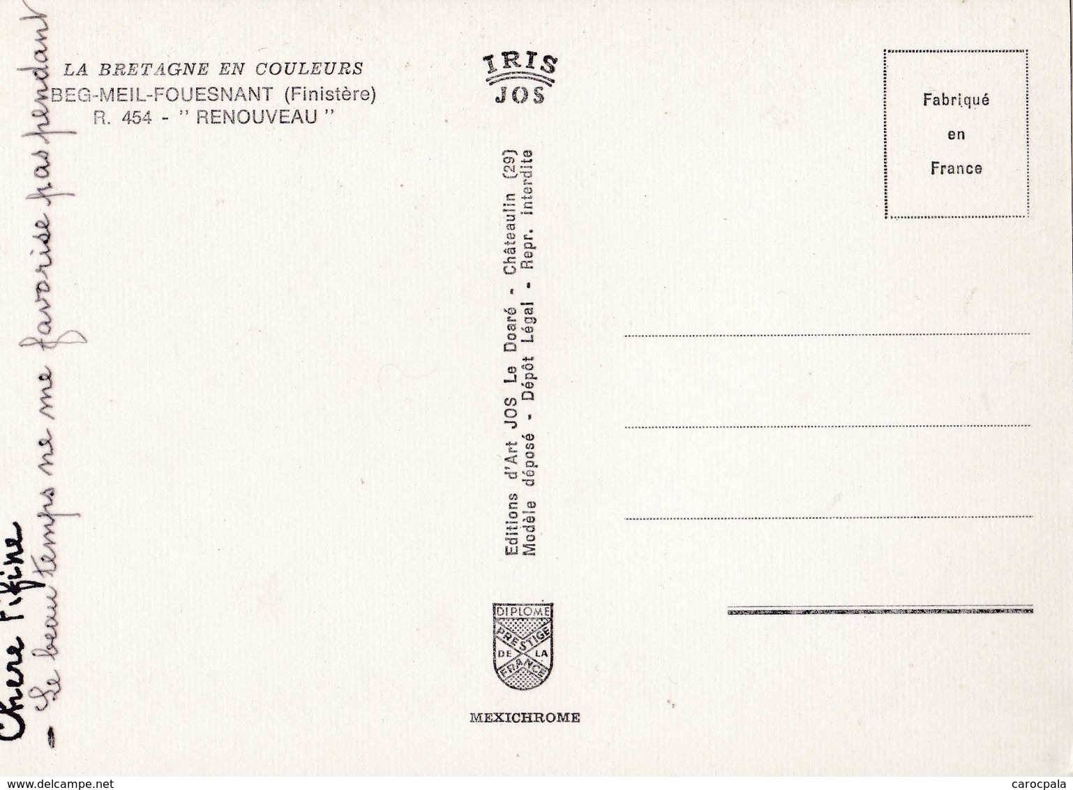 Carte 1975 BEG MEIL / FOUESNANT / RENOUVEAU / MULTIVUES - Beg Meil