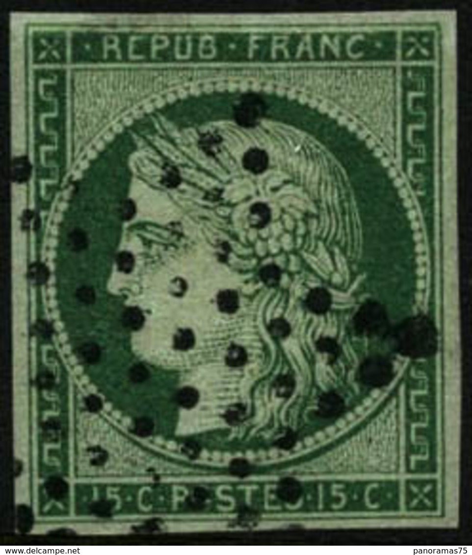 Oblit. N°2 15c Vert - TB - Other & Unclassified