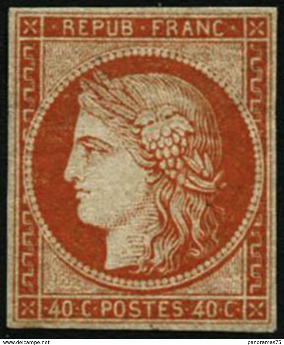 * N°5a 40c Orange Vif, Petites Marges Fraicheur Postale - B - Other & Unclassified