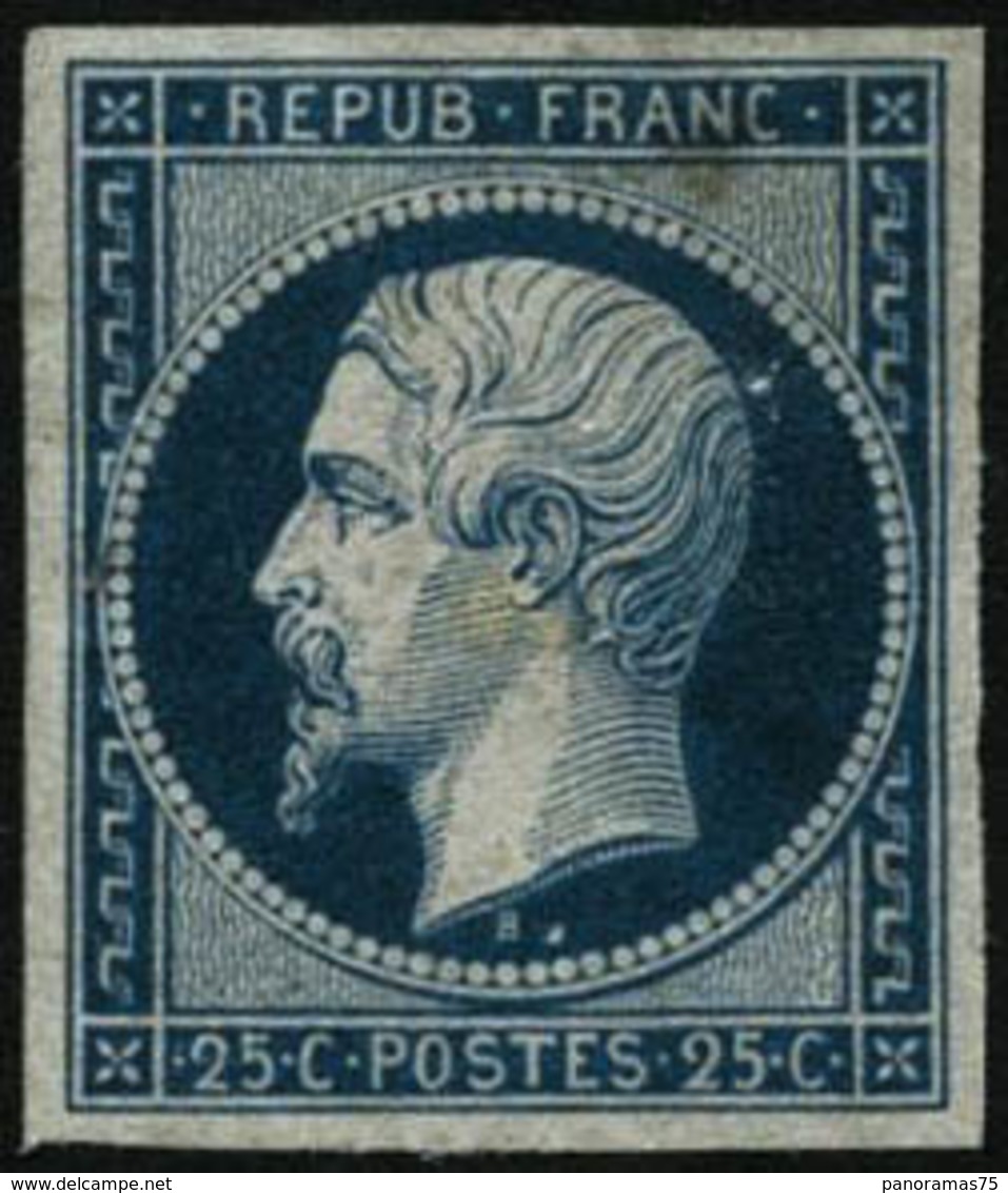 * N°10 25c Bleu, RARE - TB - 1852 Luigi-Napoleone