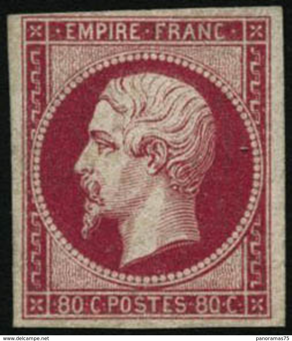 * N°17B 80c Rose - TB - 1853-1860 Napoleon III