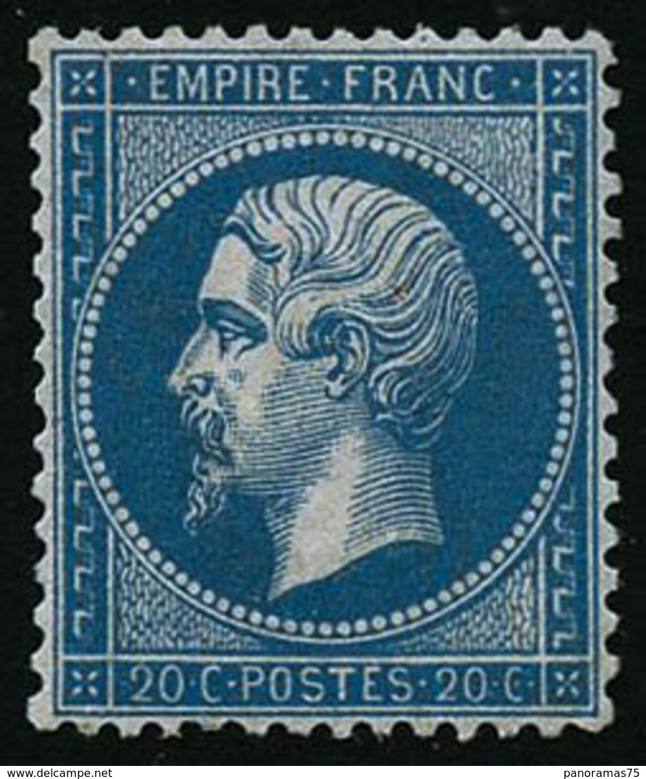 ** N°22 20c Bleu - TB - 1862 Napoléon III.