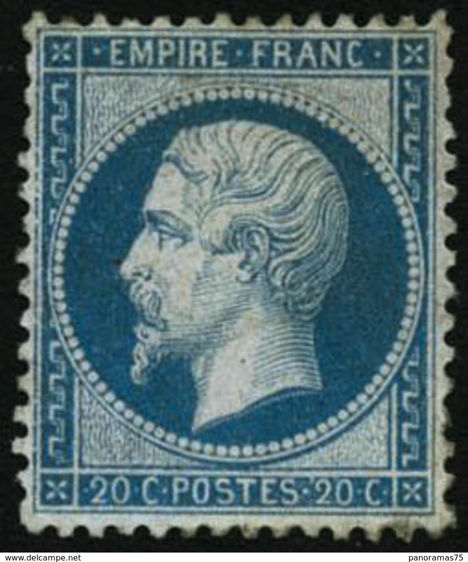 ** N°22 20c Bleu - TB - 1862 Napoléon III.