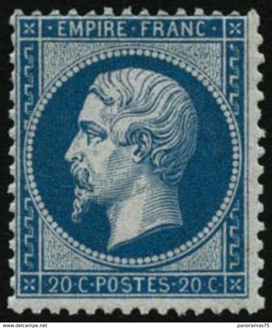 * N°22 20c Bleu - TB - 1862 Napoleon III