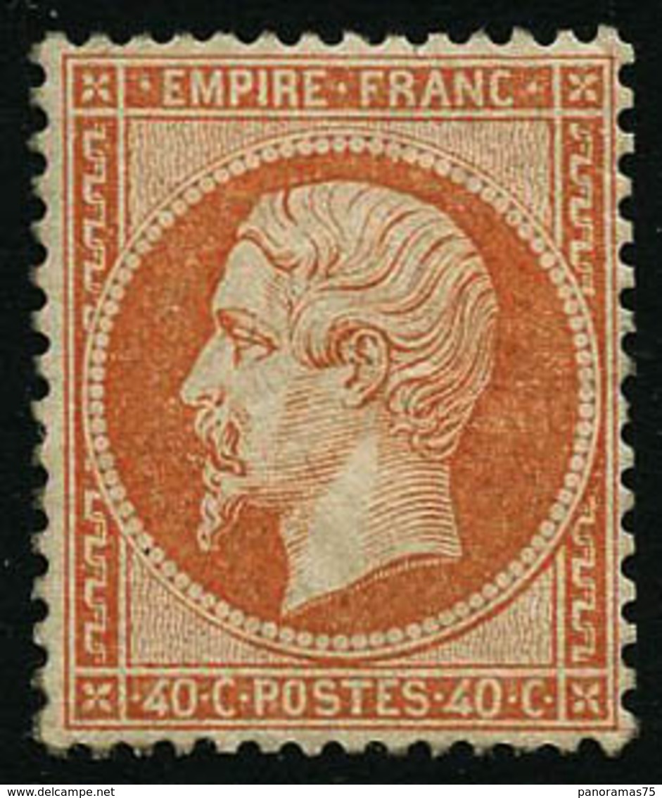 ** N°23 40c Orange - TB - 1862 Napoleon III