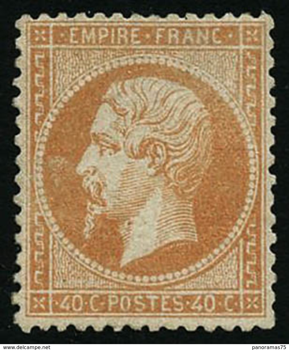 ** N°23 40c Orange - TB - 1862 Napoleon III