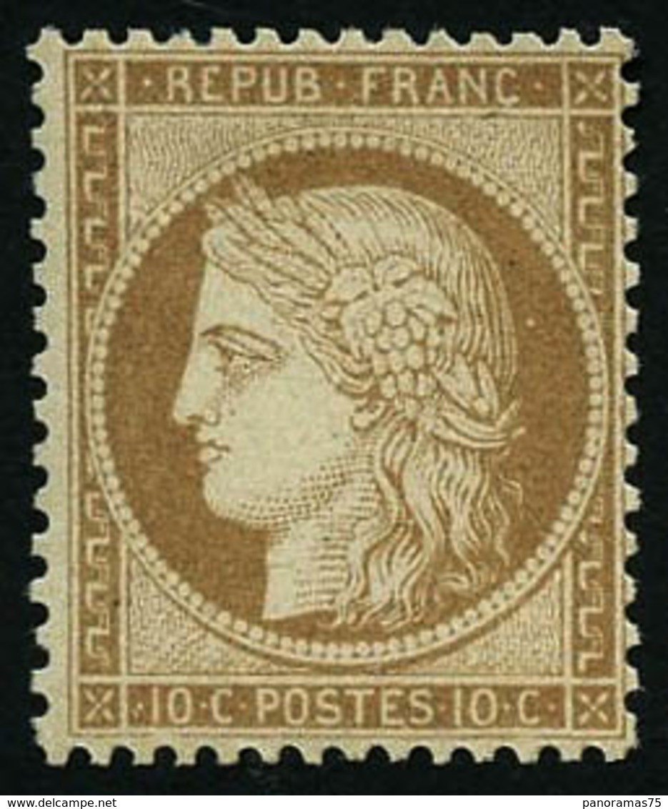 * N°36 10c Bistre - TB - 1870 Assedio Di Parigi