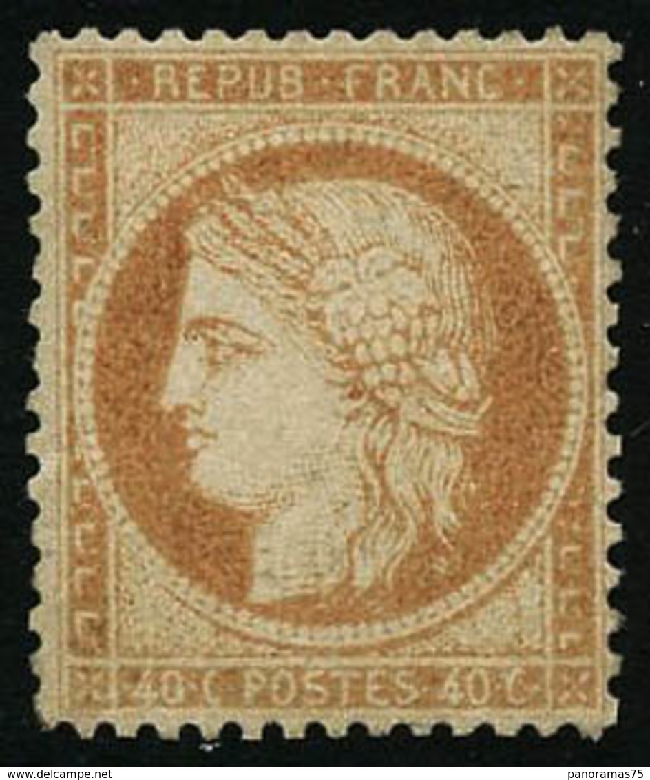 * N°38b 40c Orange Terne, Quasi SC Fraicheur Postale - TB - 1870 Assedio Di Parigi