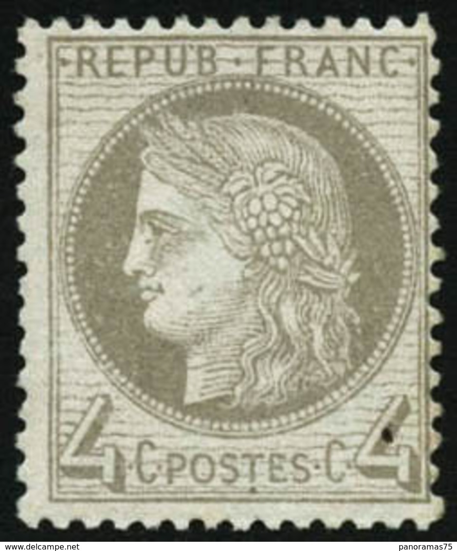 ** N°52 4c Gris - TB - 1871-1875 Ceres