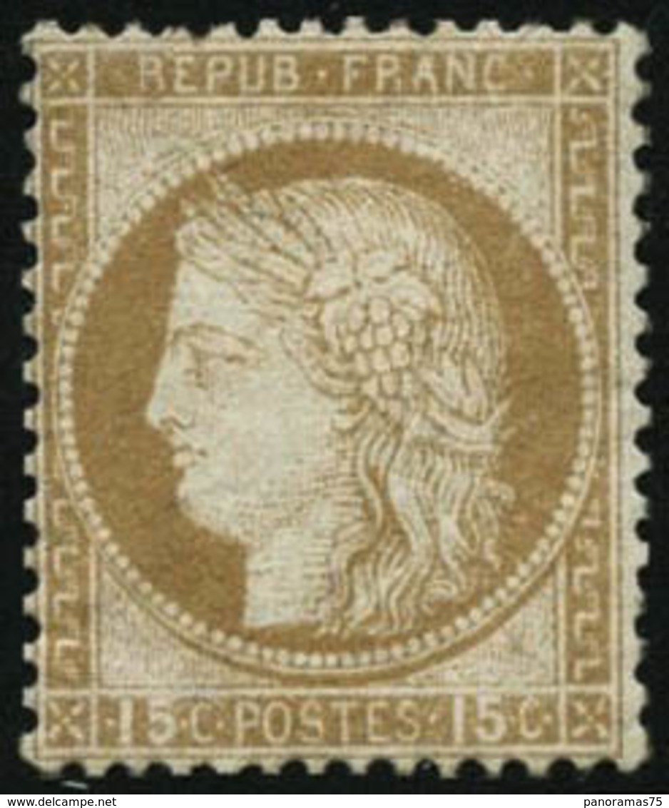 ** N°55 15c Bistre - TB - 1871-1875 Ceres