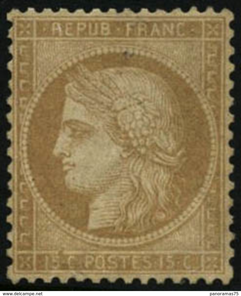 ** N°59 15c Bistre - TB - 1871-1875 Ceres