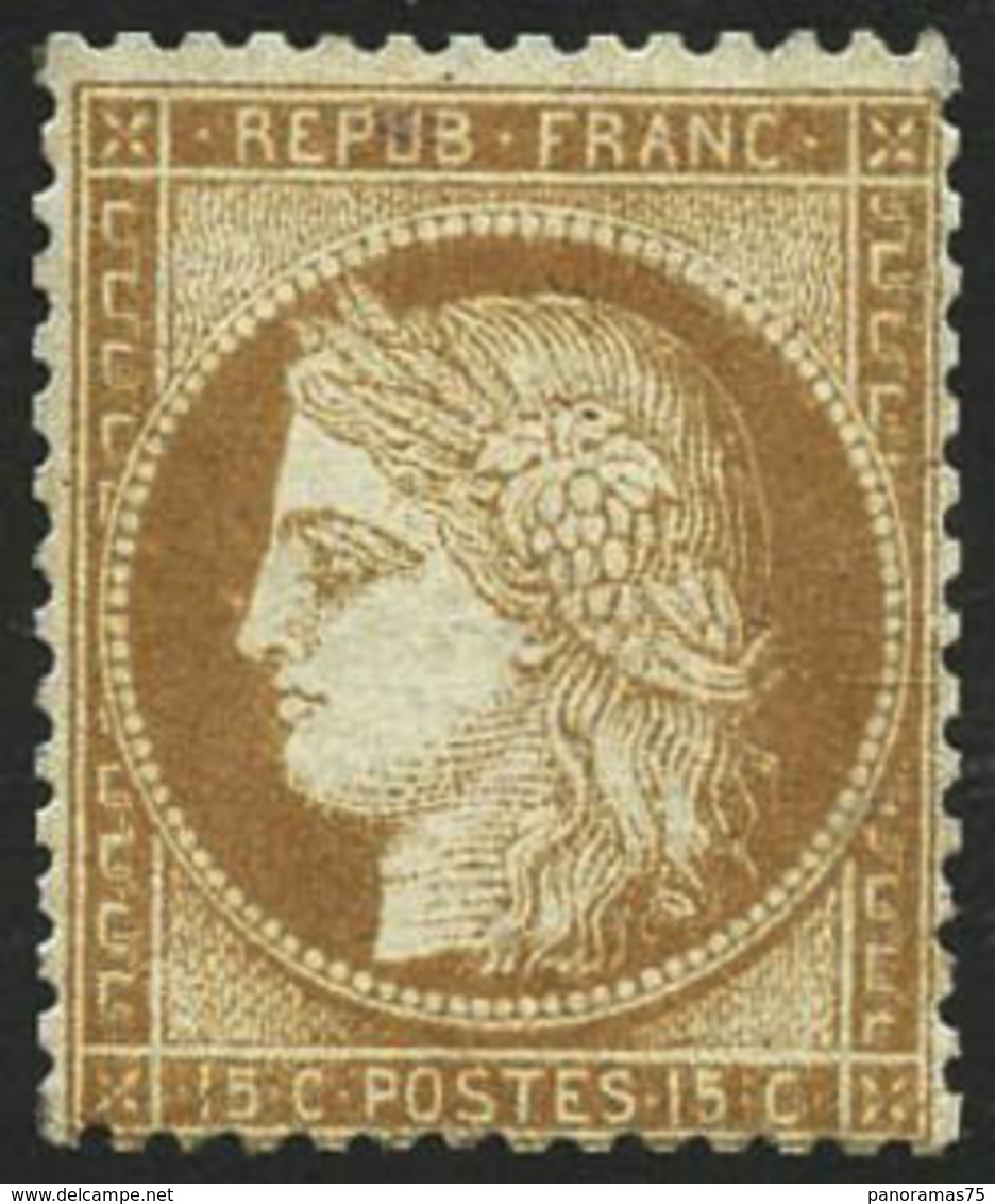 ** N°59 15c Bistre - TB - 1871-1875 Ceres