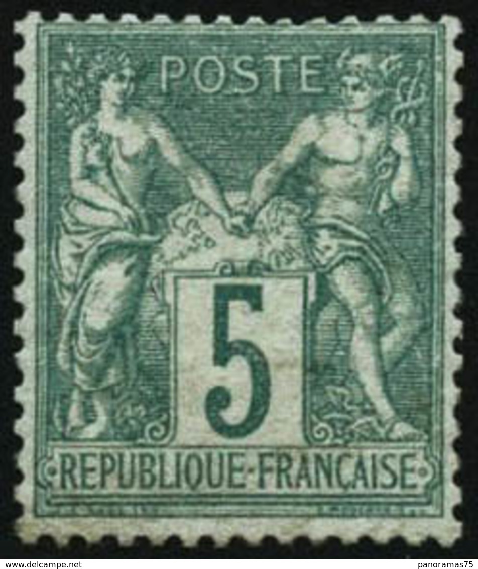 ** N°64 5c Vert - TB - 1876-1878 Sage (Type I)