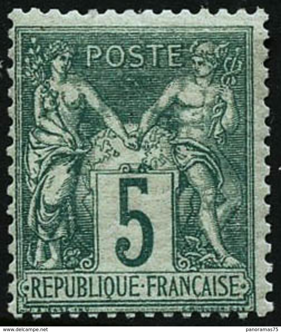 ** N°64 5c Vert - TB - 1876-1878 Sage (Type I)