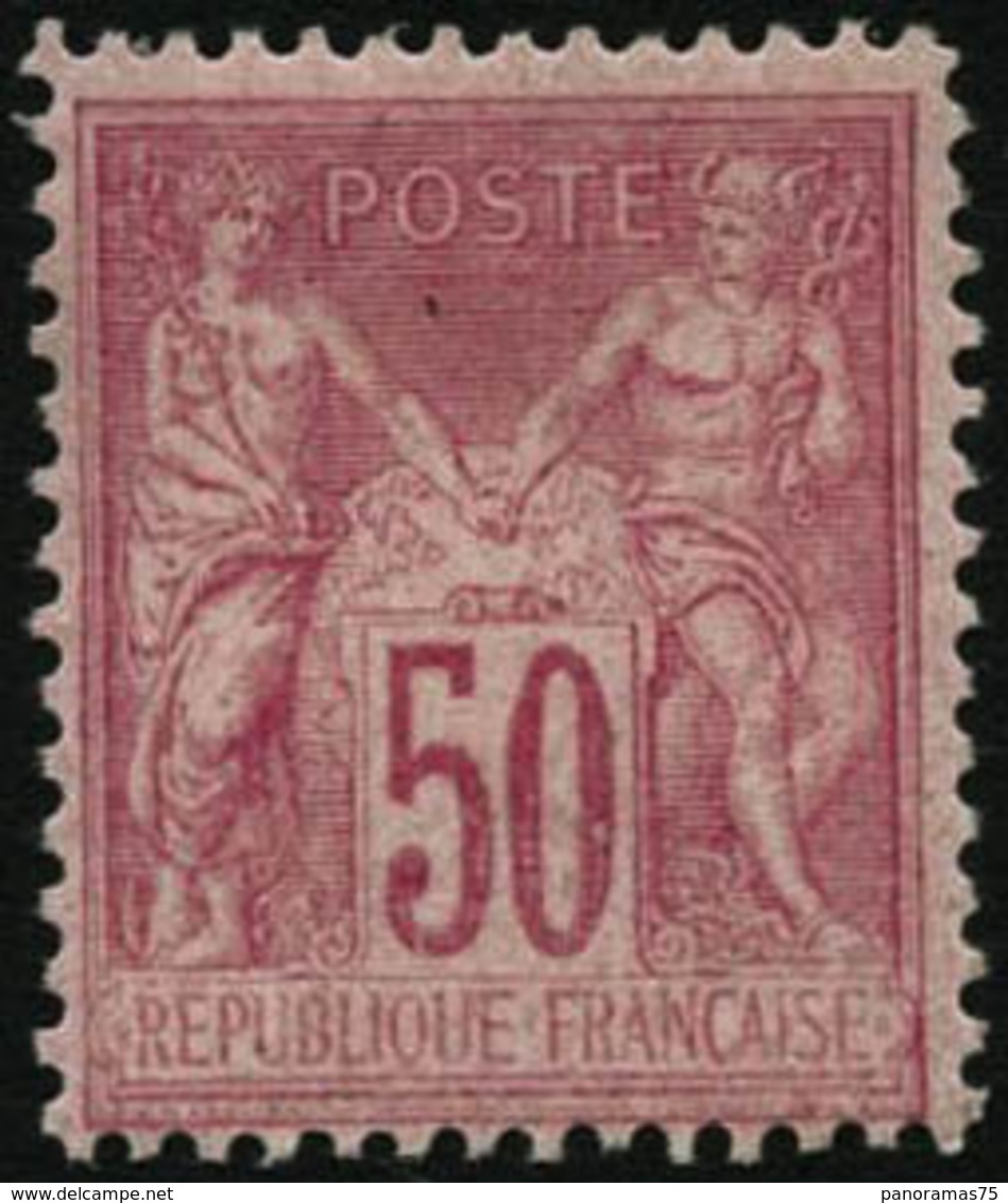 ** N°98 50c Rose - TB - 1876-1878 Sage (Tipo I)