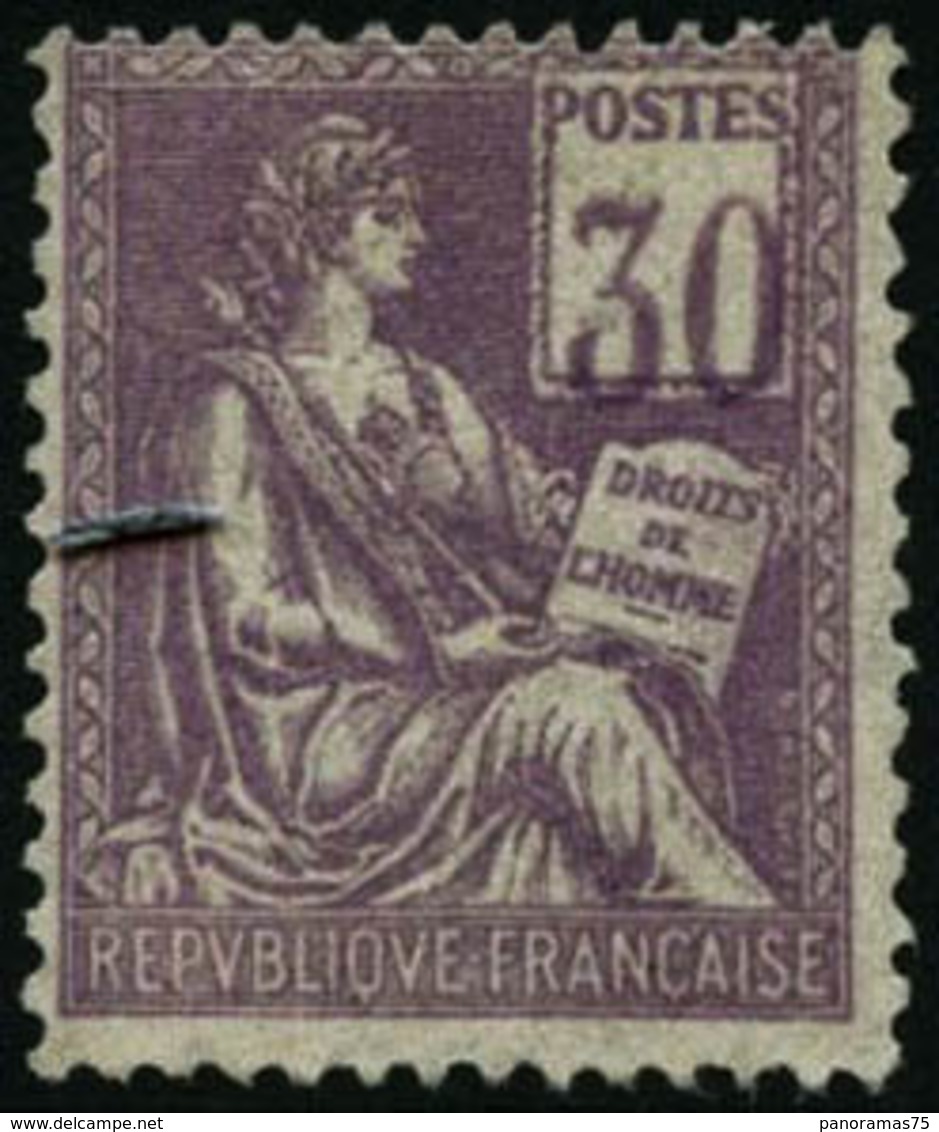 ** N°115a 30c Violet, Chiffres Déplacés - TB - Other & Unclassified