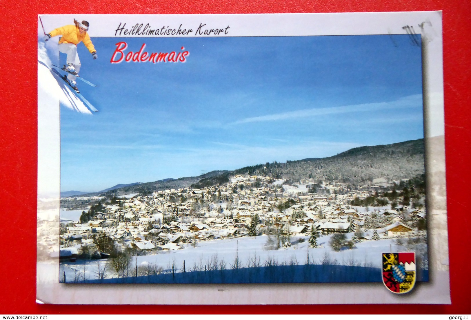 Bodenmais -  Winter - Wappen - Perle Des Bayerischen Waldes - Landkreis Regen - Bayern - Bodenmais