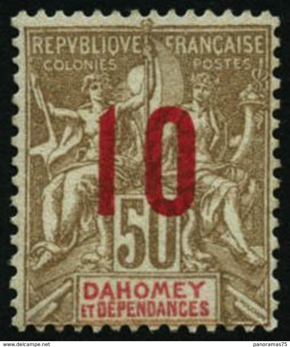 * N°41 10 Sur 50c Bistre Et Rouge - TB - Altri & Non Classificati