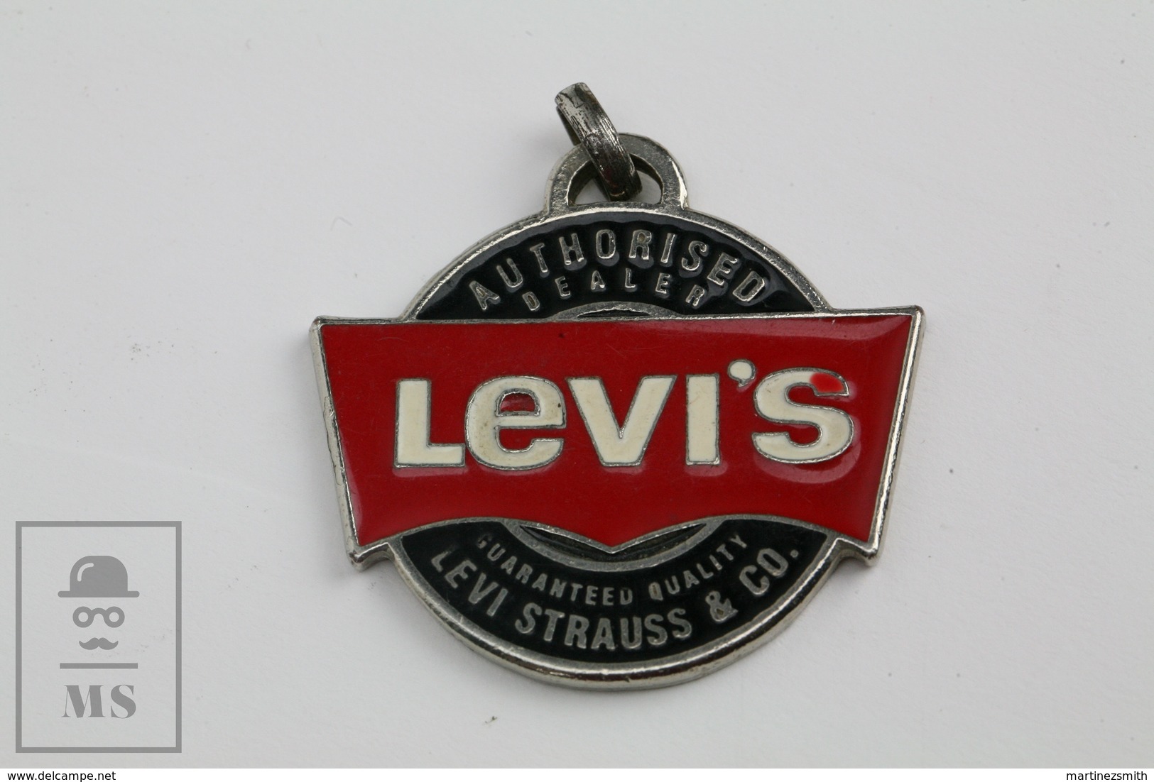 Vintage Levi's Key Ring Advertising Levi Strauss & Co. - Llaveros