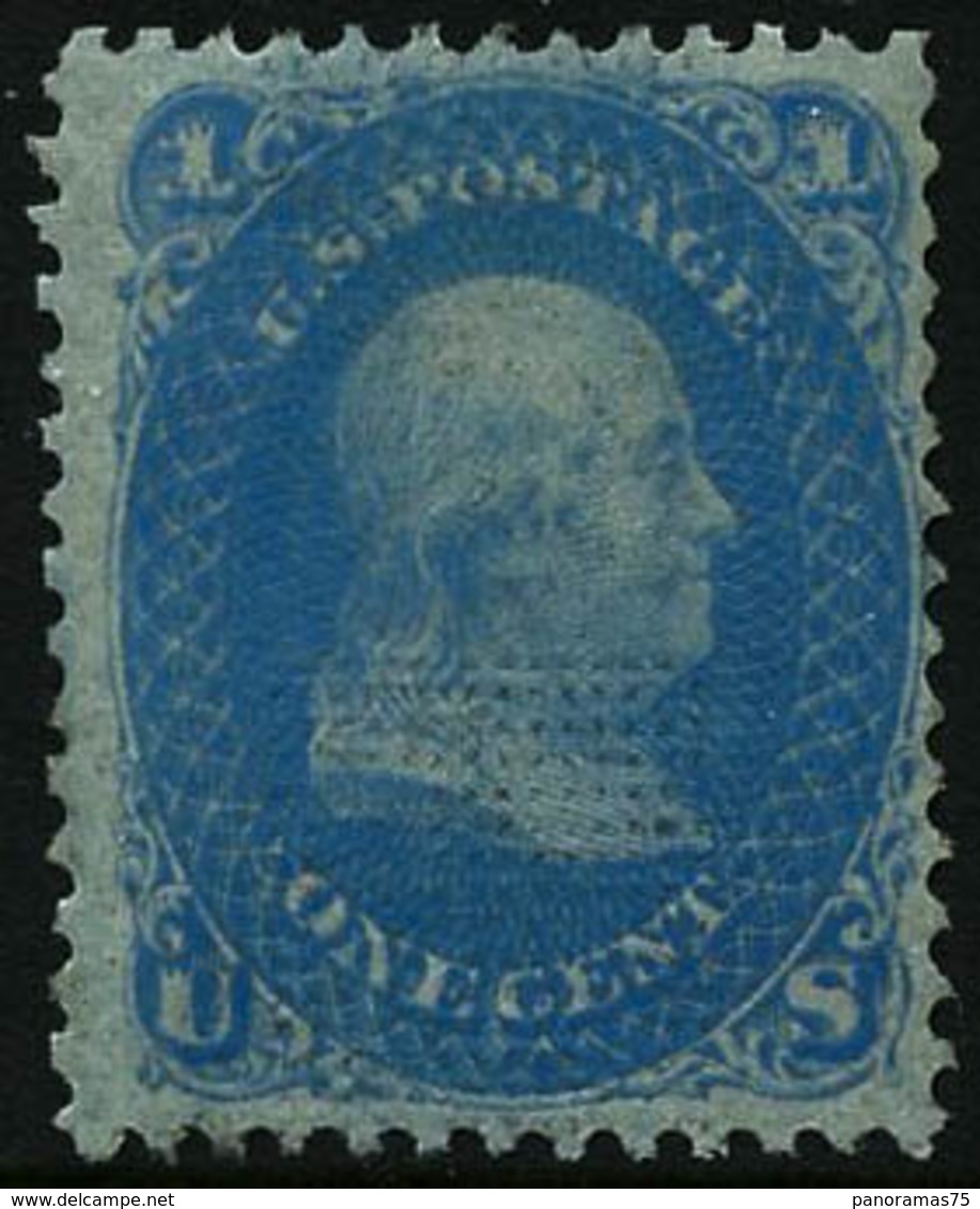 ** N°18b 1c Bleu Avec Grille En Relief - TB - Sonstige & Ohne Zuordnung