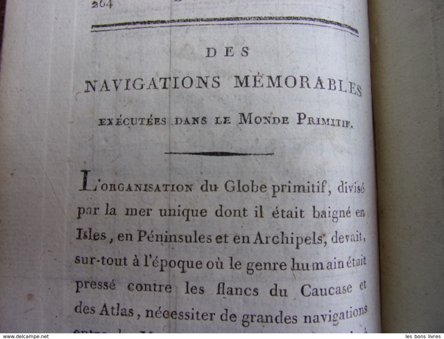 HISTOIRE PHILOSOPHIQUE DU MONDE PRIMITIF Atlantide, Navigations, Tartarie..