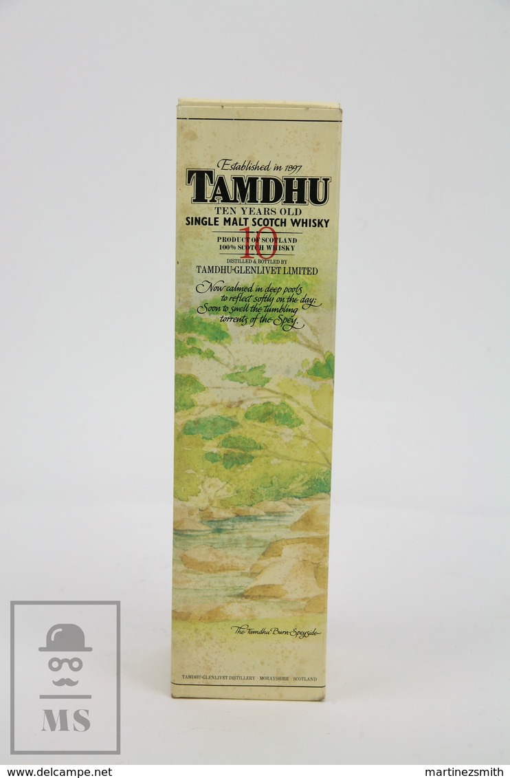 Empty Tamdhu 10 Years Old Malt Scotch Whisky Presentation Box - Otros & Sin Clasificación