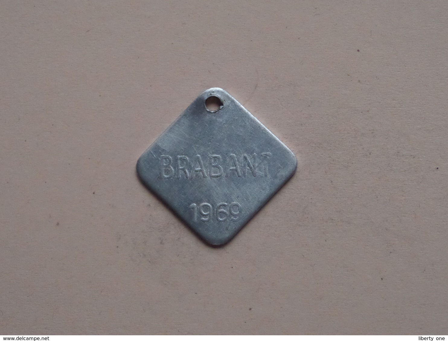 Belasting Op HONDEN BRABANT 1969 - 019851 / Belgique - België ( TOKEN For Dog / Chien TAX / For Detail, Zie Photo ) ! - Autres & Non Classés