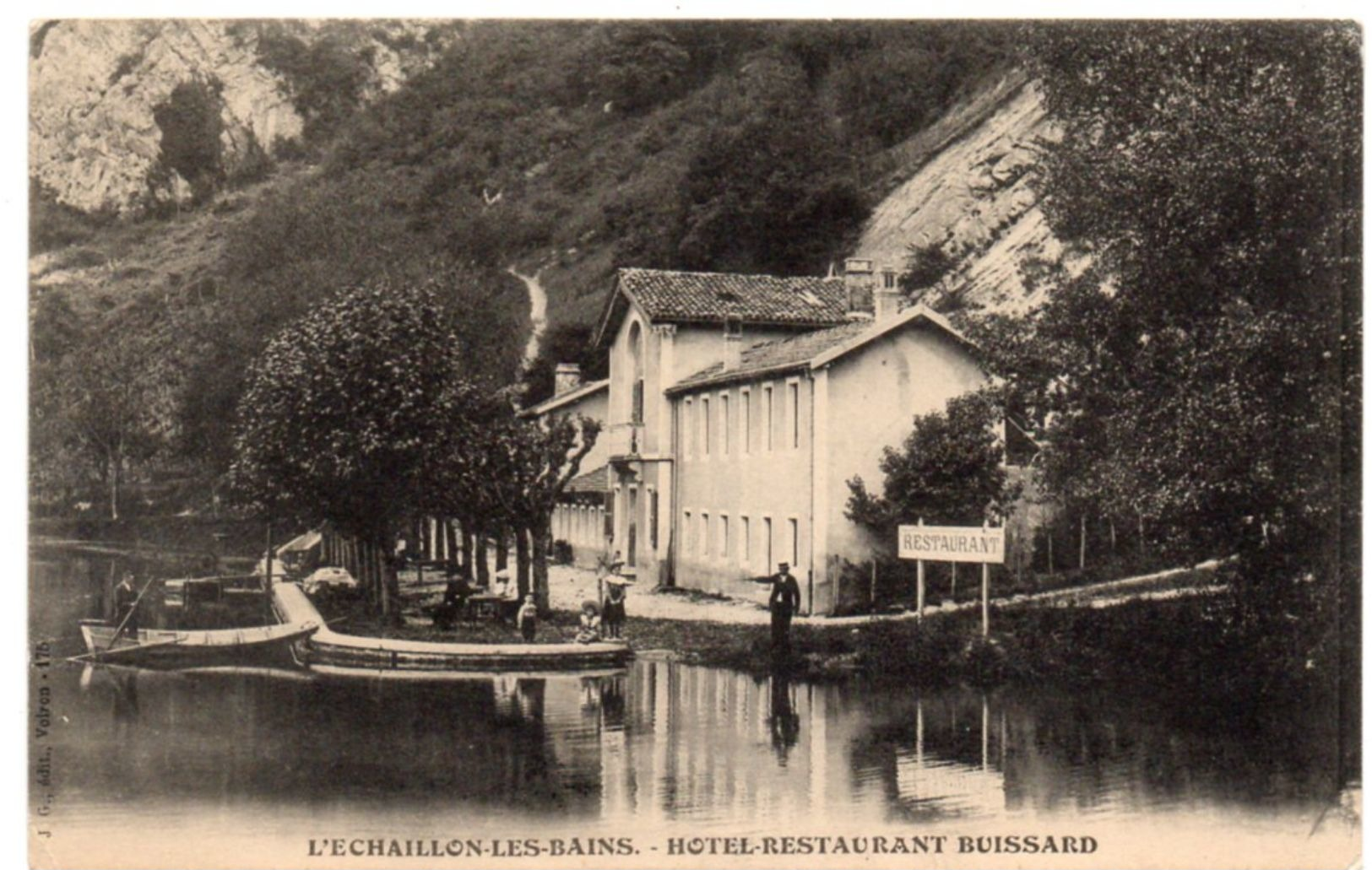 Isère - L'ECHAILLON-LES-BAINS - Hôtel Restaurant Buissard - Autres & Non Classés