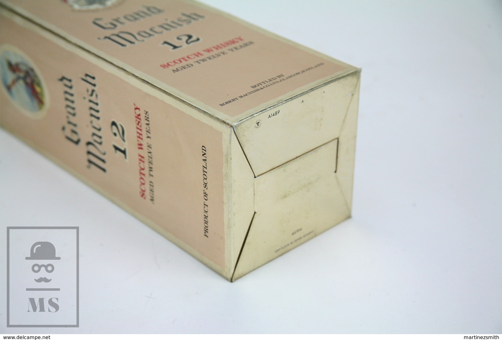 Empty Grand Macnish 12 Years Old Scotch Whisky Presentation Box - Otros & Sin Clasificación