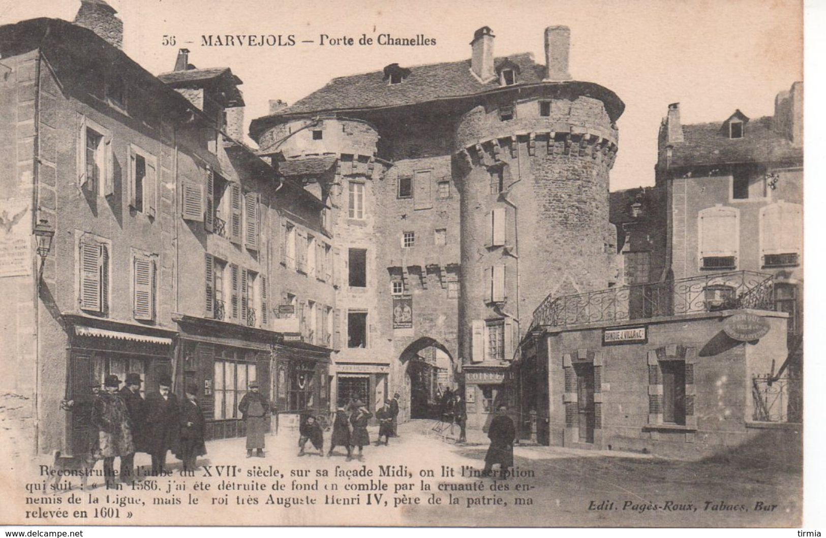 Marvejols - Porte De Chanelles - Marvejols