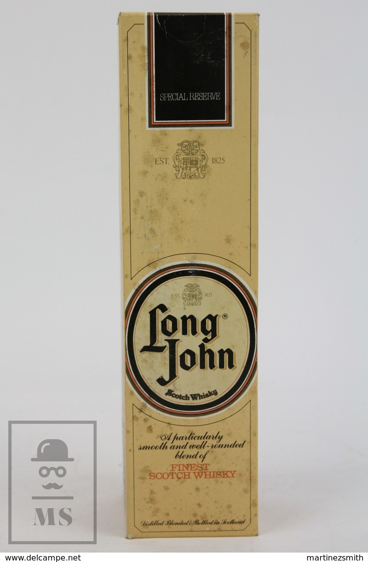 Empty Long John Finest Scotch Whisky Presentation Box - Otros & Sin Clasificación