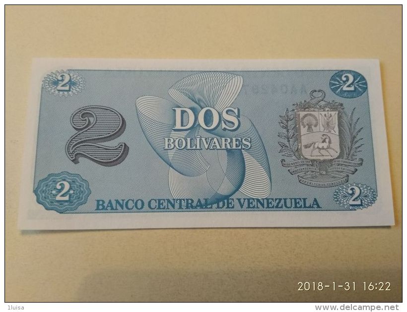 2 Bolivares 1989 - Venezuela