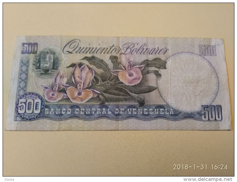 500 Bolivares 1990 - Venezuela