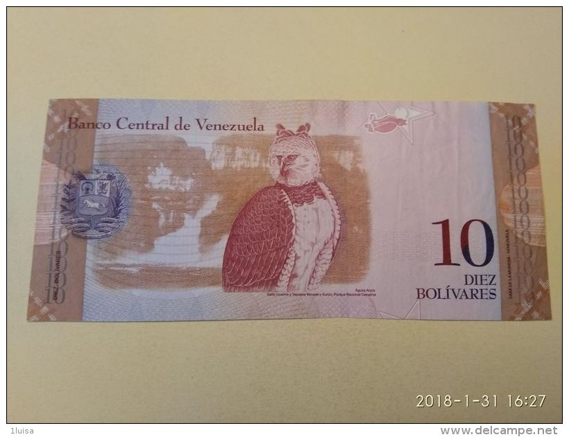 10 Bolivares 2007 - Venezuela