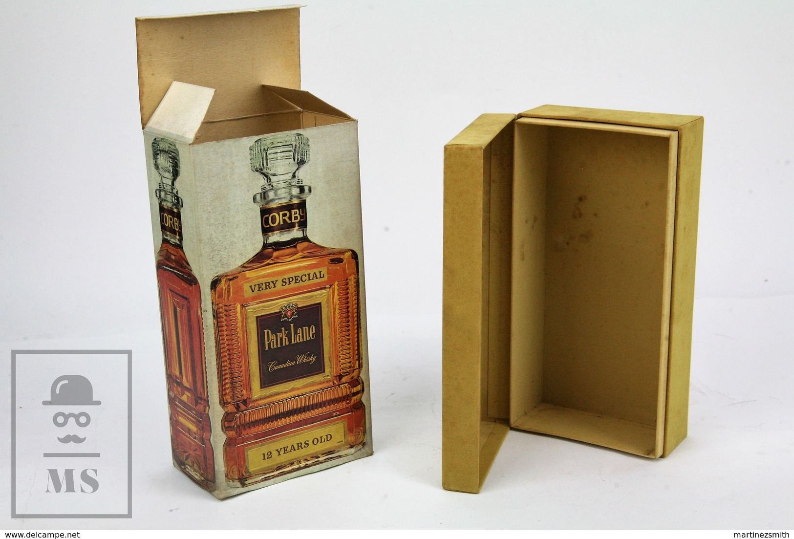 Empty Corby Very Special Park Lane Canadian Whisky 12 Years Old Presentation Box - Otros & Sin Clasificación