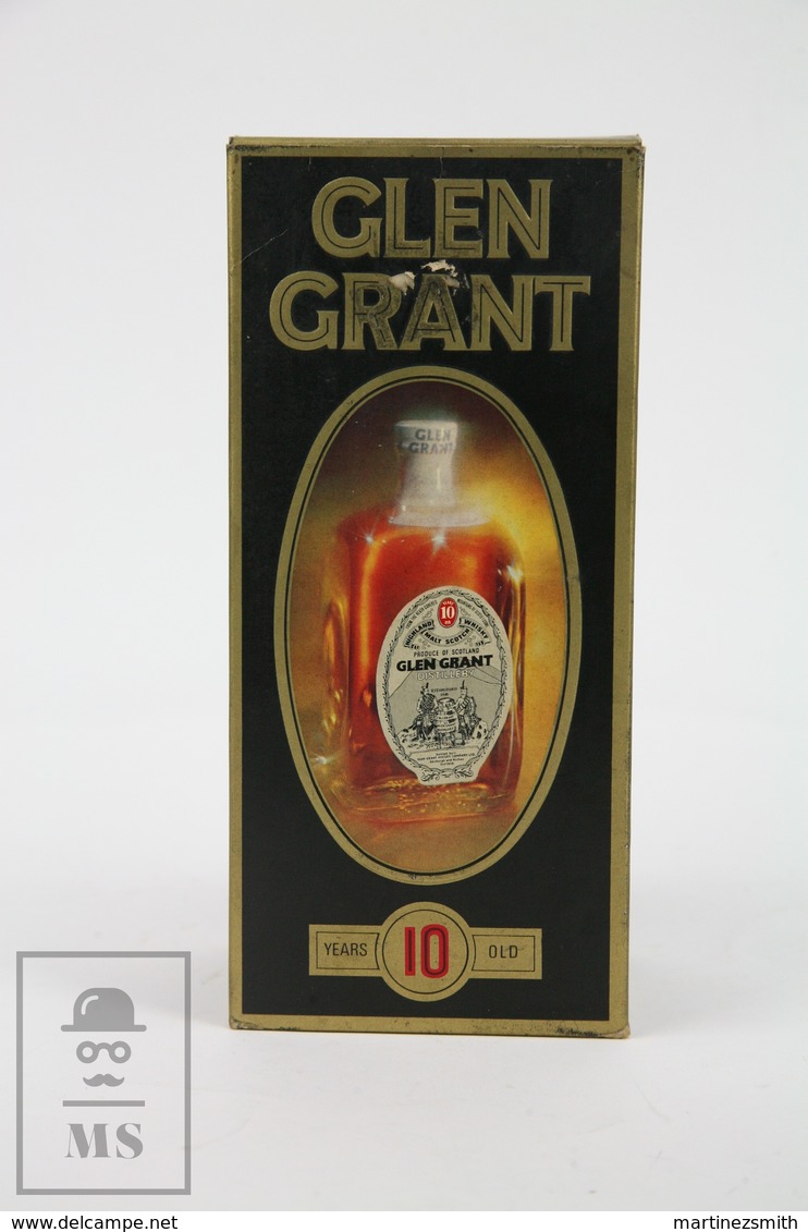 Empty Glen Grant Highland Malt Scotch Whisky Years 10 Old Presentation Box - Otros & Sin Clasificación