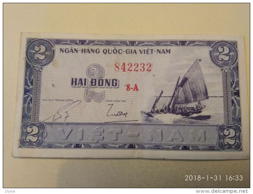 2 Dong 1955 - Vietnam