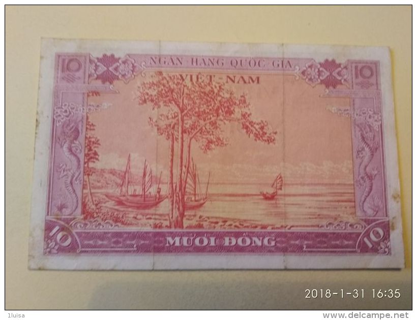 10 Dong 1955 - Vietnam
