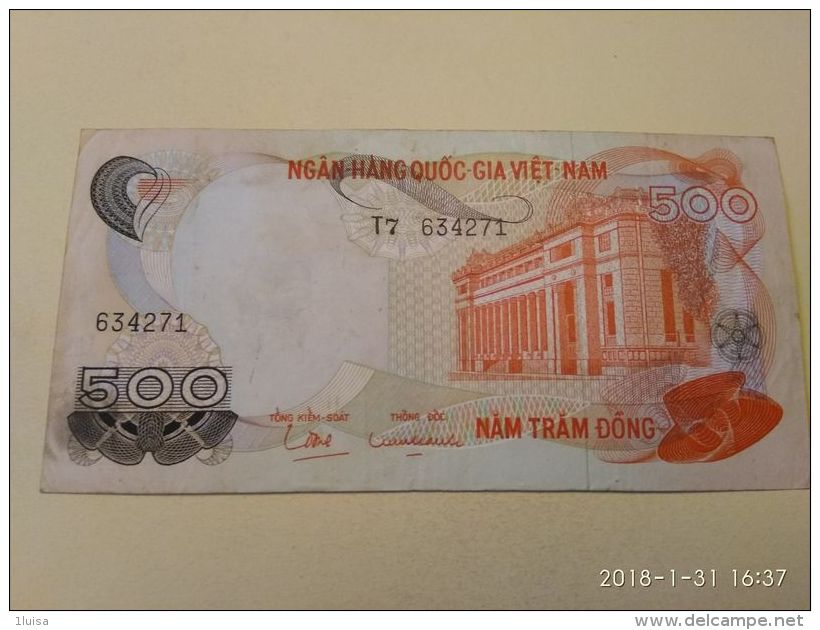 500 Dong 1969 - Vietnam