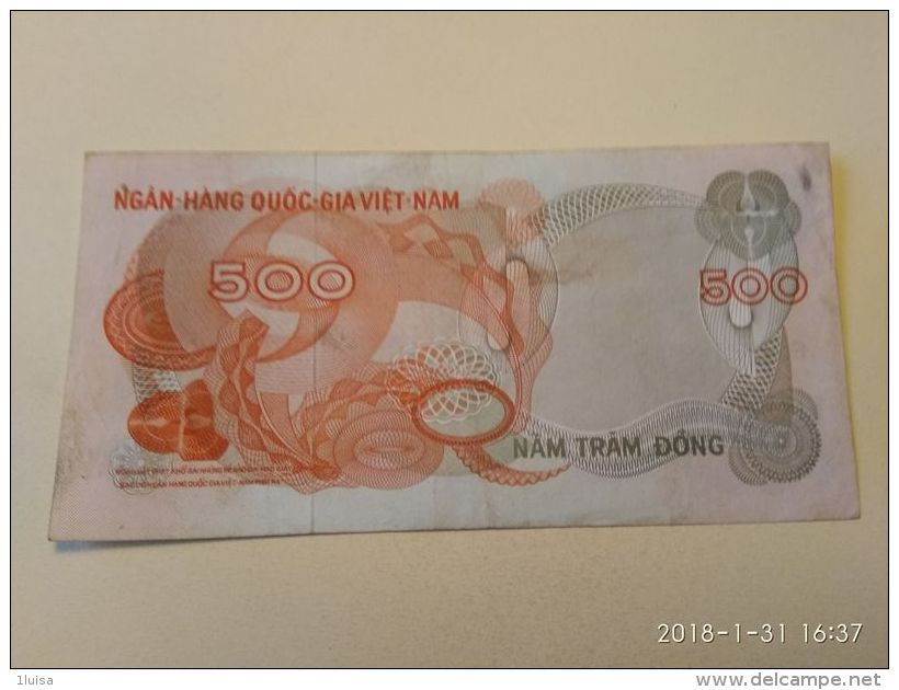 500 Dong 1969 - Vietnam