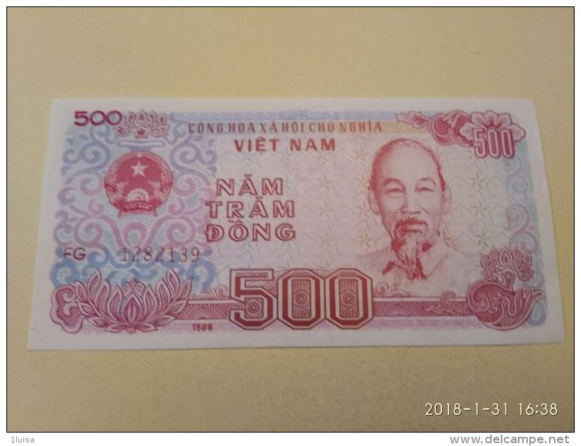 500 Dong 1987 - Viêt-Nam