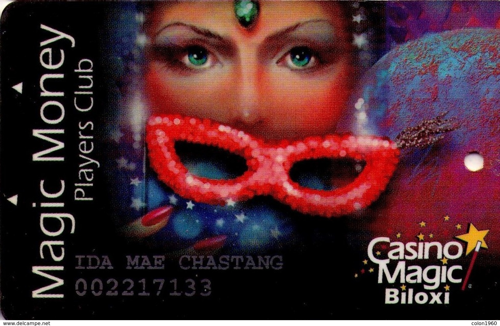 CASINO MAGIC - BILOXI. 001. - Tarjetas De Casino