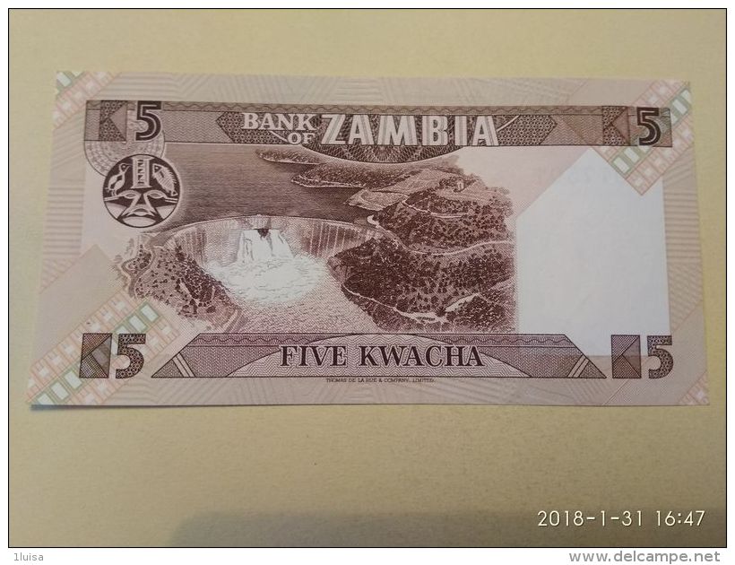 5 Kwacha 1980-88 - Zambie