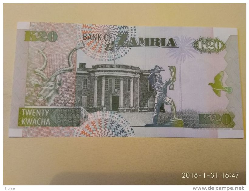 20 Kwacha 1992 - Zambia